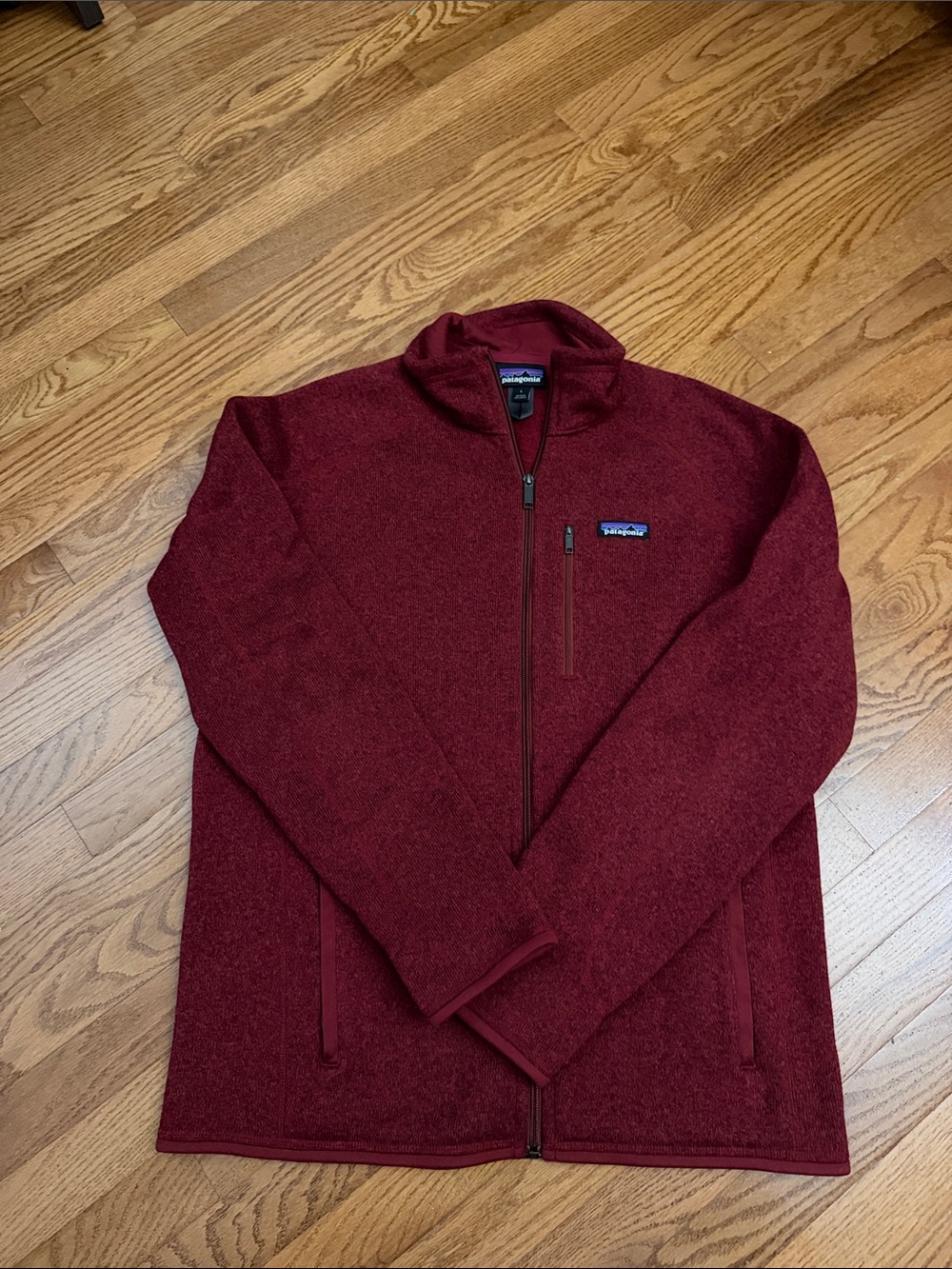 Patagonia Men’s Full-Zip Sweater - Oxide Red